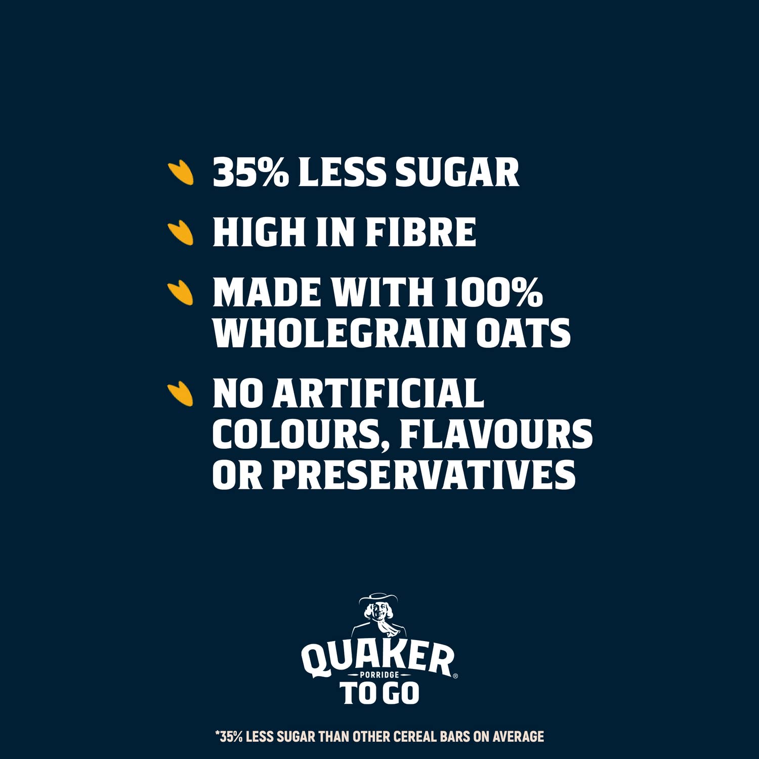 Quaker - Porridge To Go Cinnamon Breakfast Bars 2 x 55 g 3