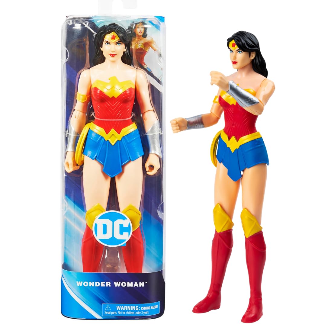 DC Comics 30 cm Wonder Woman Action Figure - 11 Points of Articulation, Ages 3+ 6