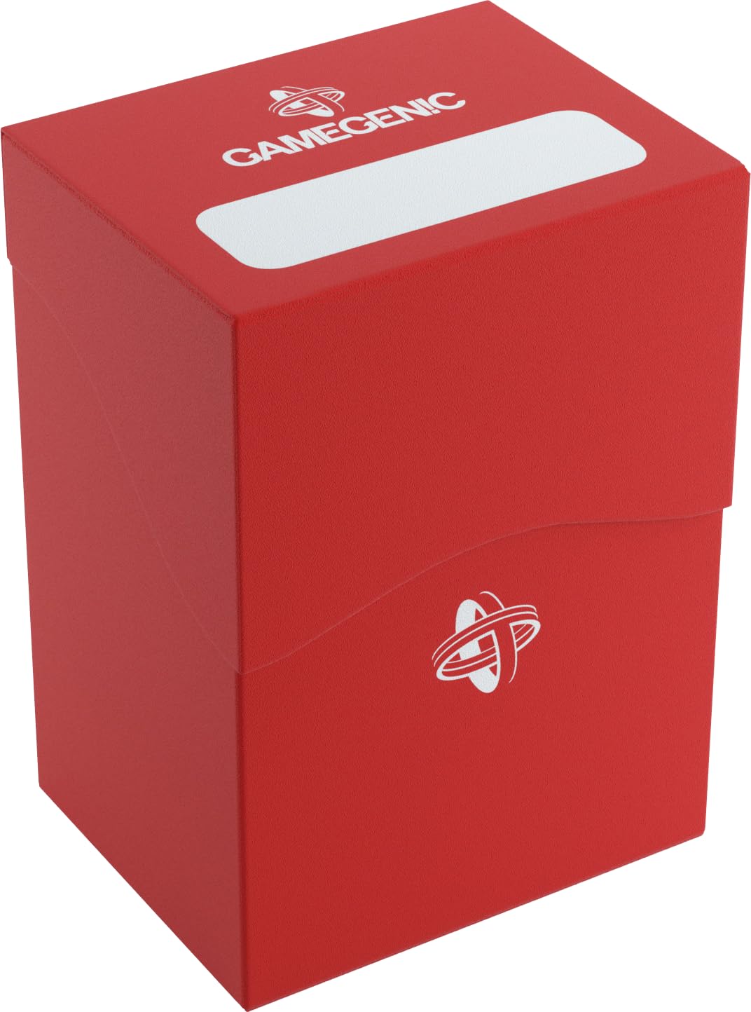 Gamegenic 80-Card Deck Holder - Red TCG Box for Double-Sleeved Cards