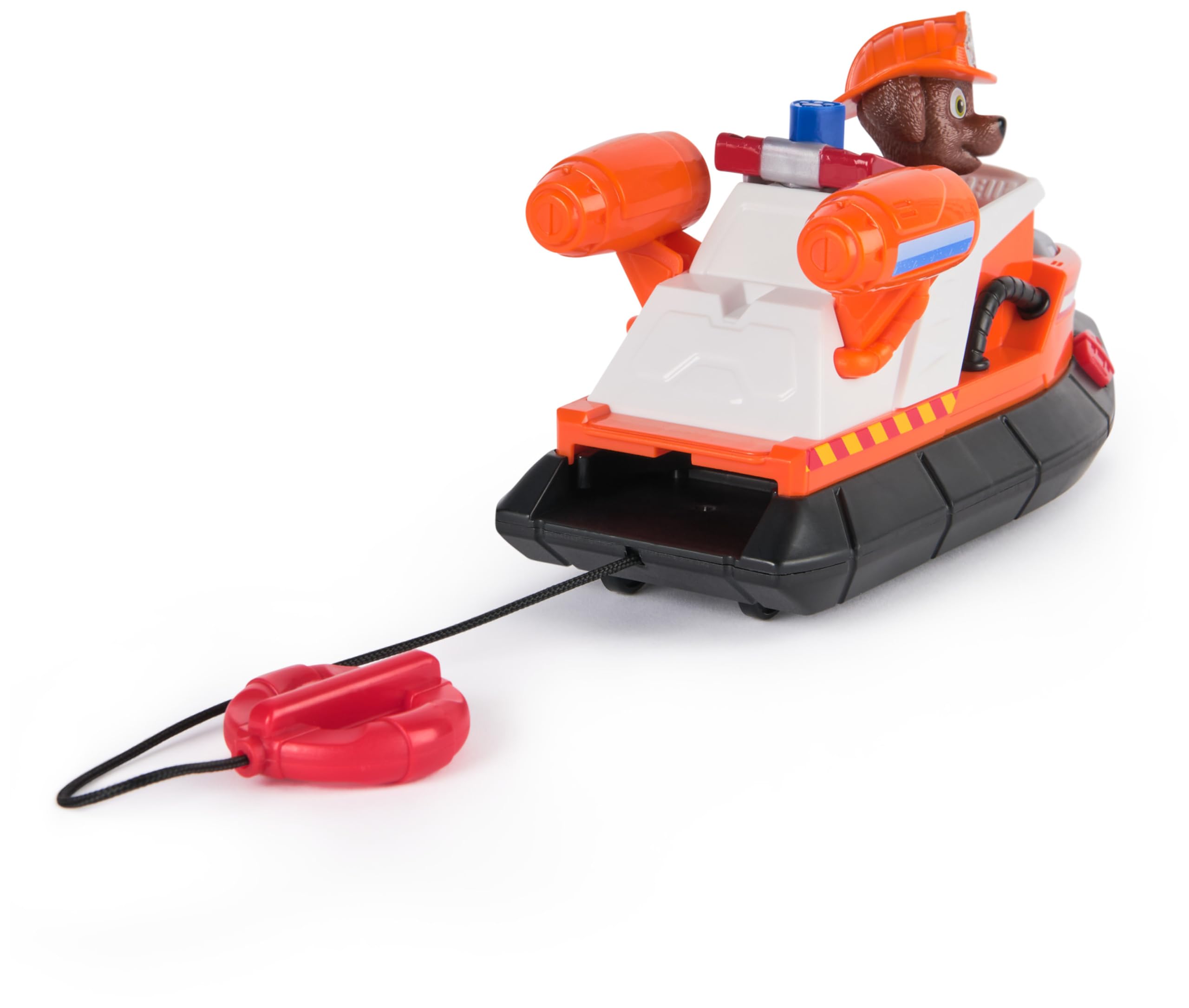 Paw Patrol Zuma Rescue Fire Boat with Action Figure & Launching Lifesaver - Kids Toy Playset for Ages 3 and Up