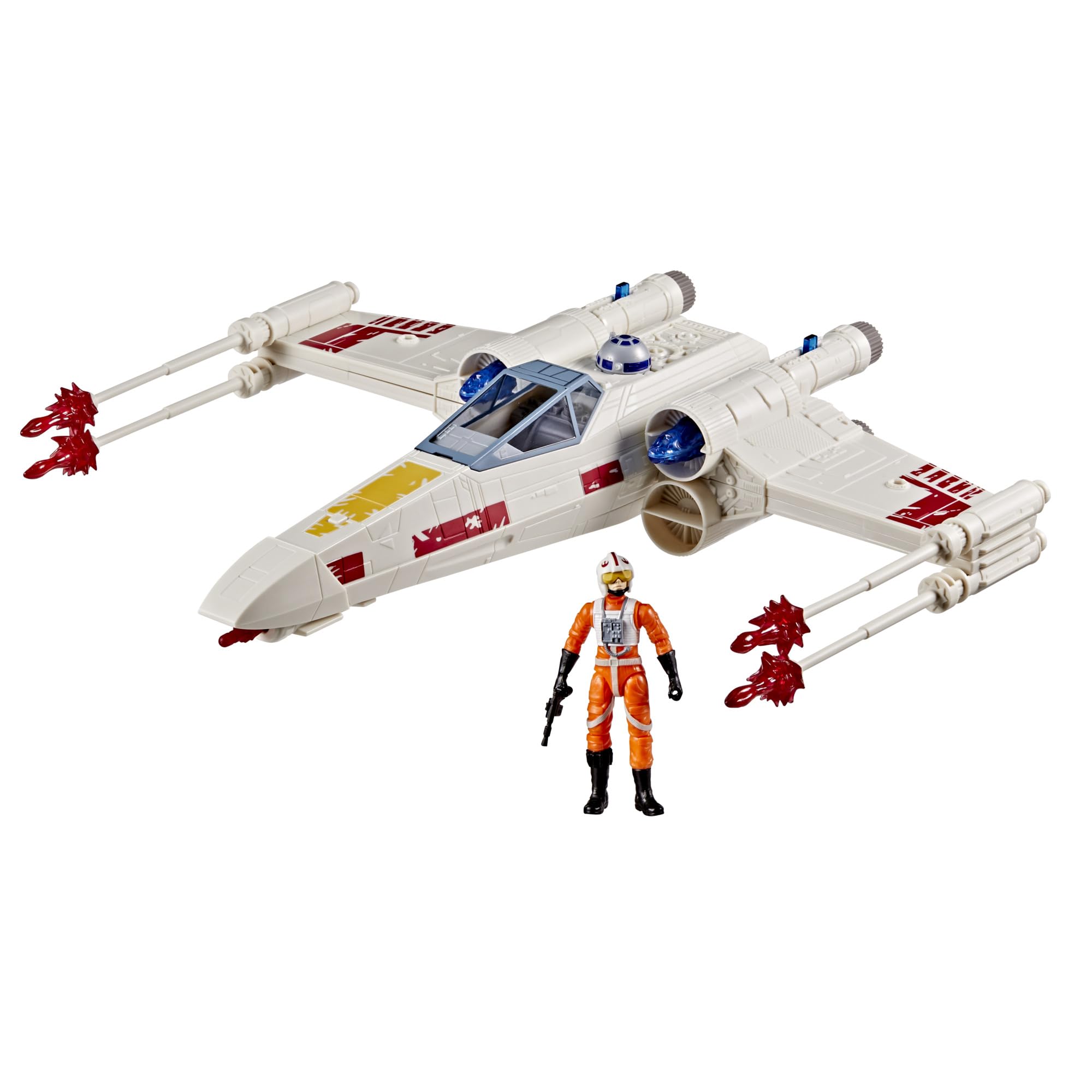 Star Wars Luke Skywalker's Force Strike X-wing Playset - 14-inch Vehicle with Action Figure & Projectile Launch