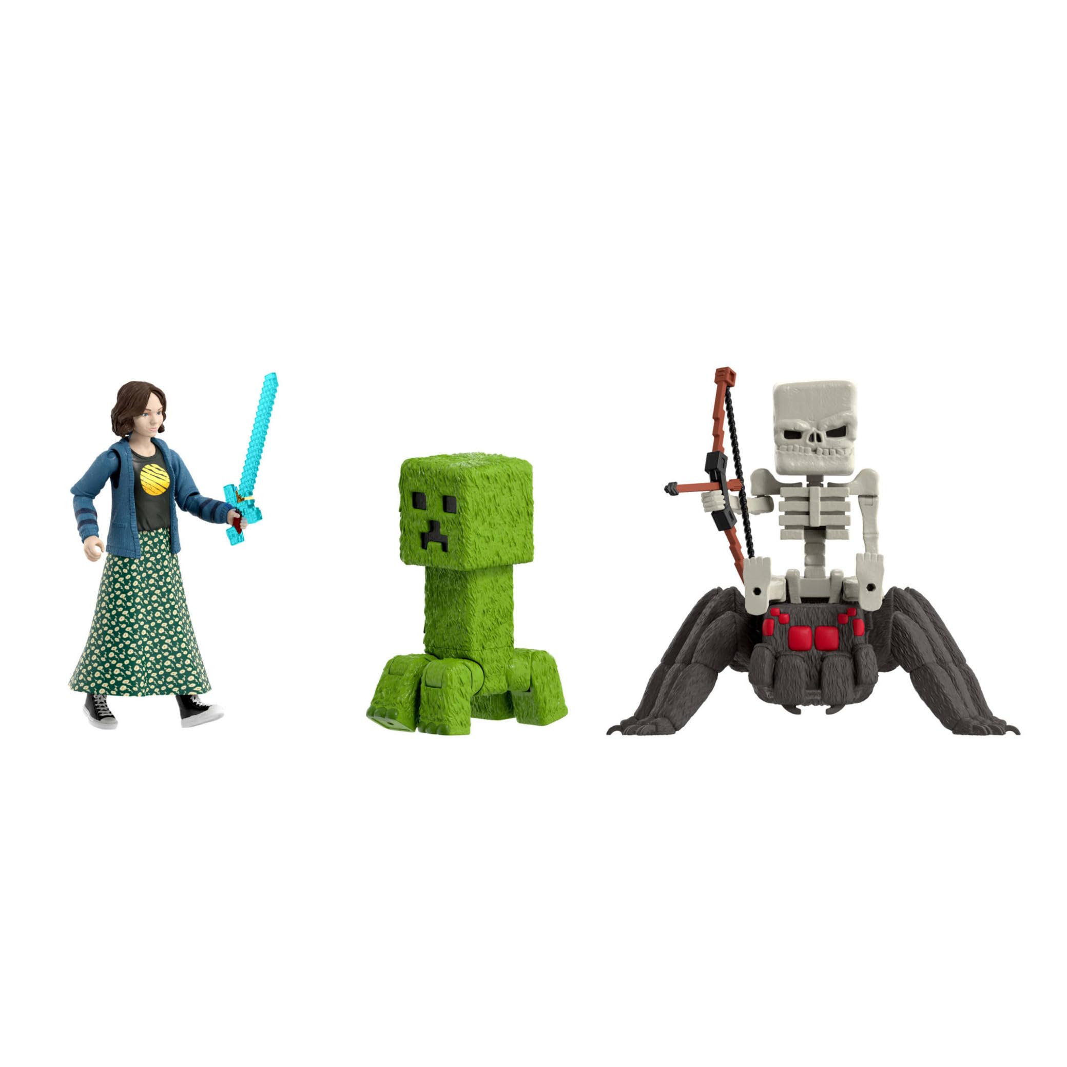 Minecraft Story Set - Overworld Encounters with 4 Action Figures & 3 Accessories 3