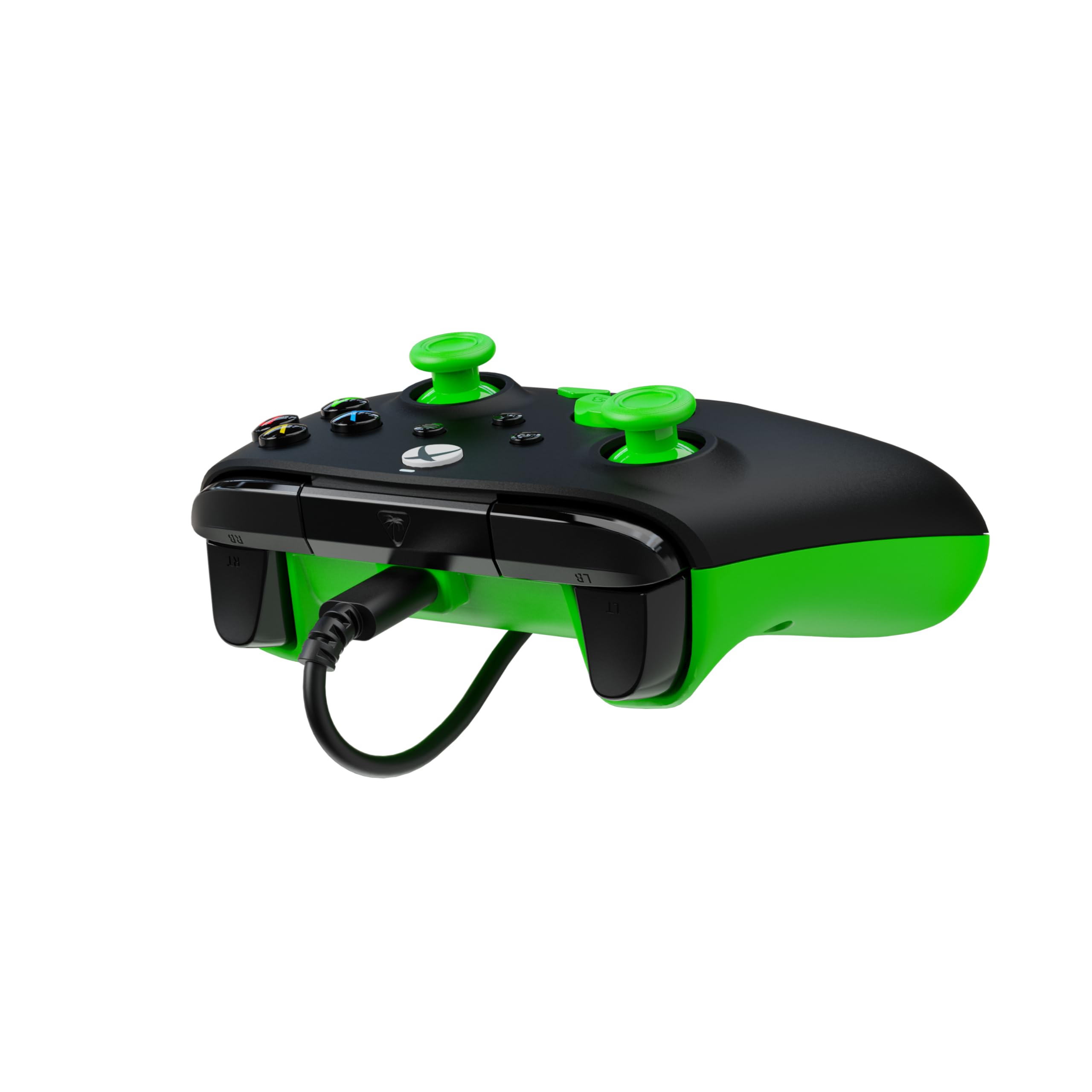 Turtle Beach Rematch Core Black and Green Wired Gaming Controller for Xbox & PC 5