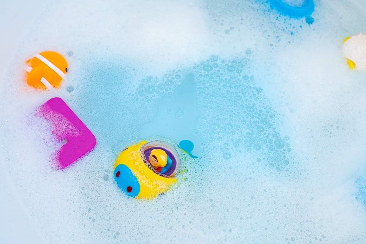 Munchkin Undersea Explorer Bath Toy - Fun Yellow Submarine for Toddlers 12M+ 6