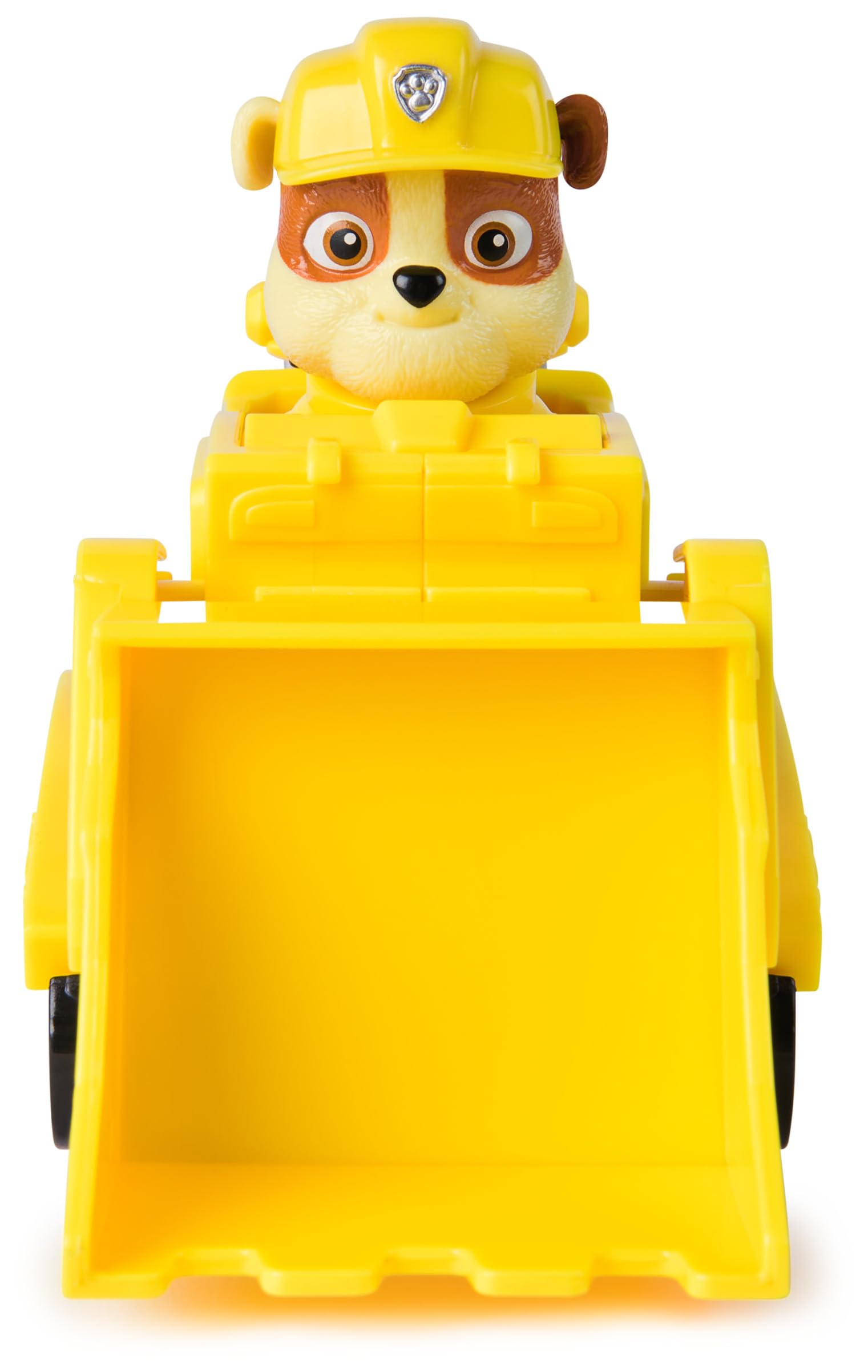 Paw Patrol Rubble's Bulldozer Toy Vehicle with Collectible Action Figure - Ages 3+