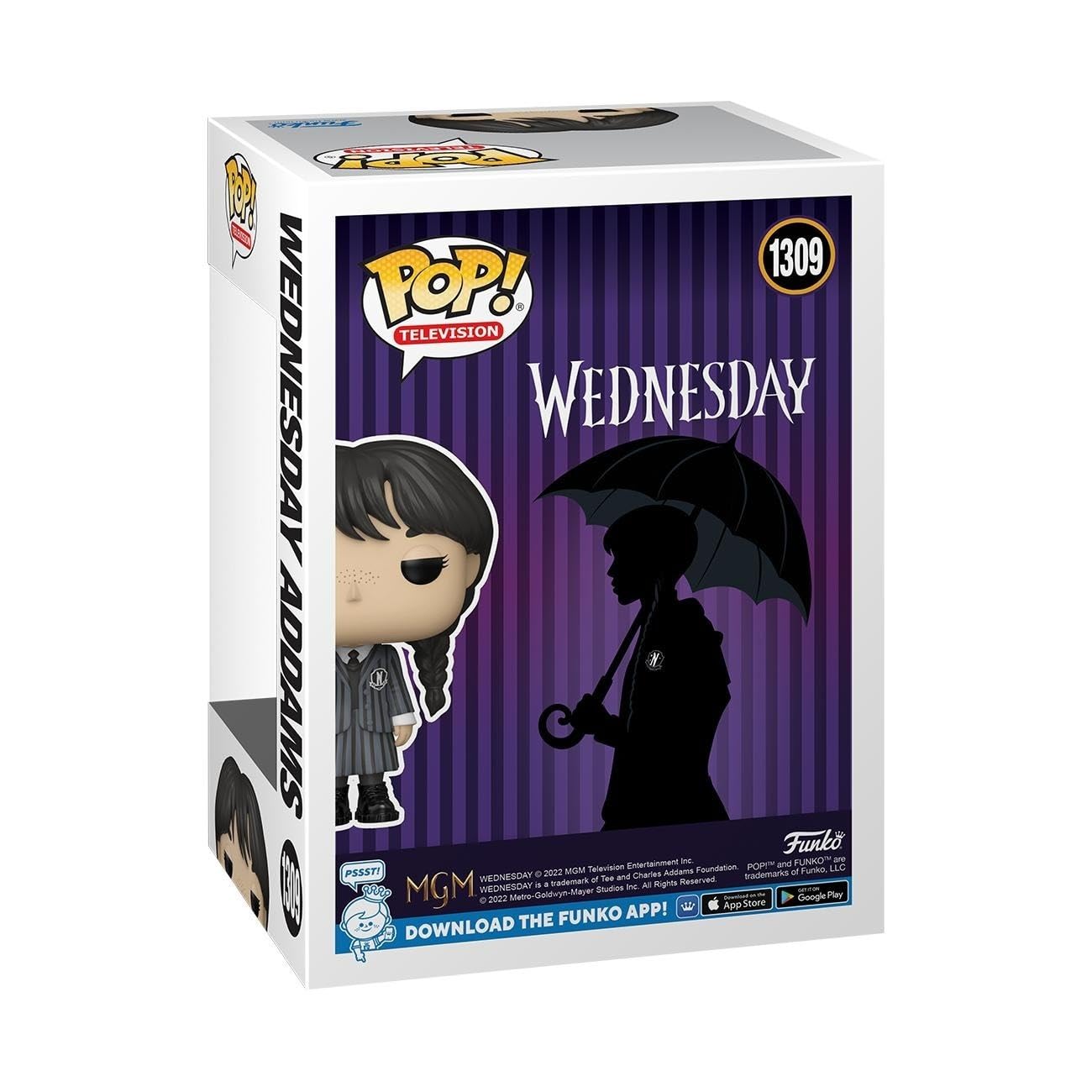 Funko Pop! TV: Wednesday Addams Vinyl Figure 3
