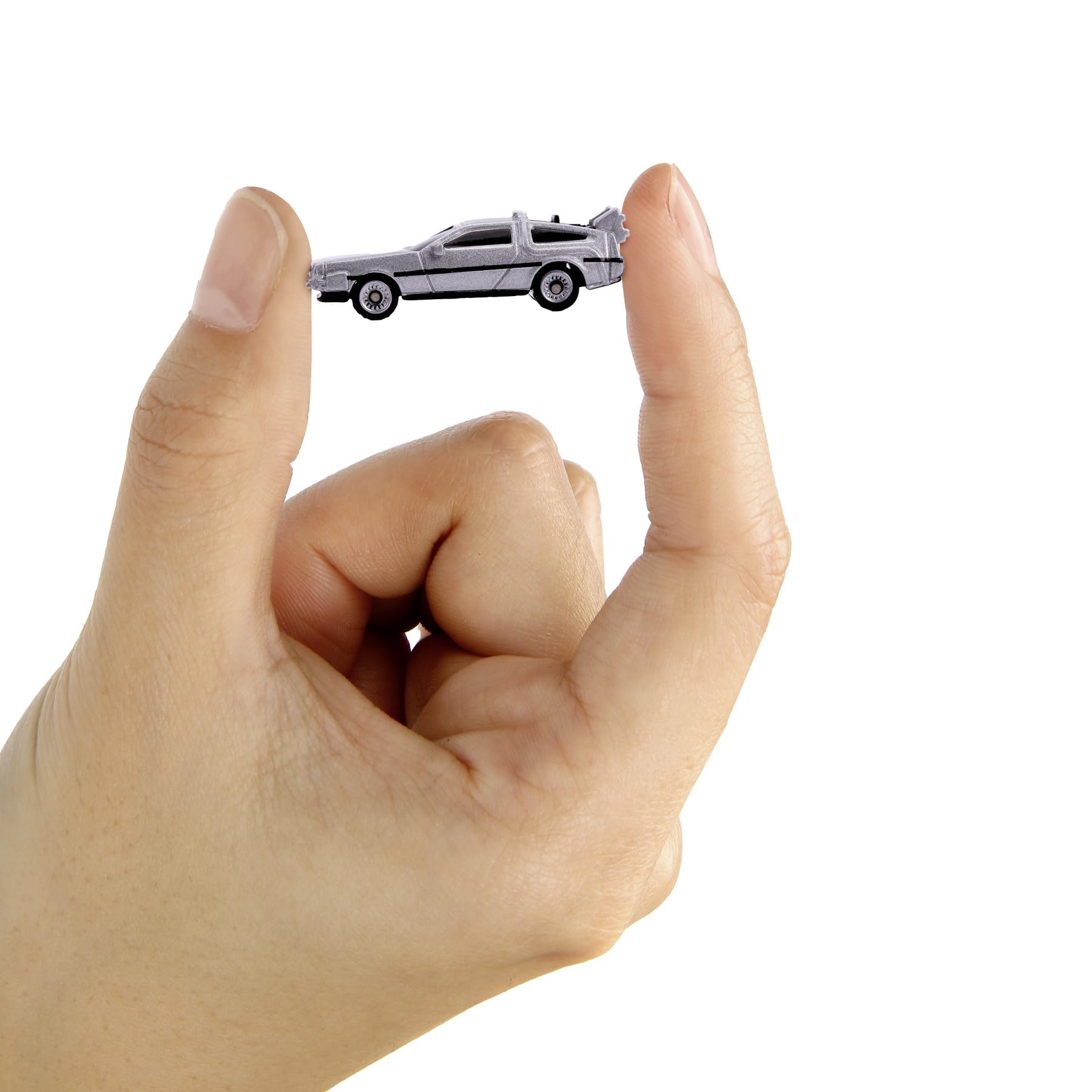 Jada NANO SCENE Back to the Future Clock Tower - Hill Valley Courthouse Diorama with DeLorean & Toyota SR5 3