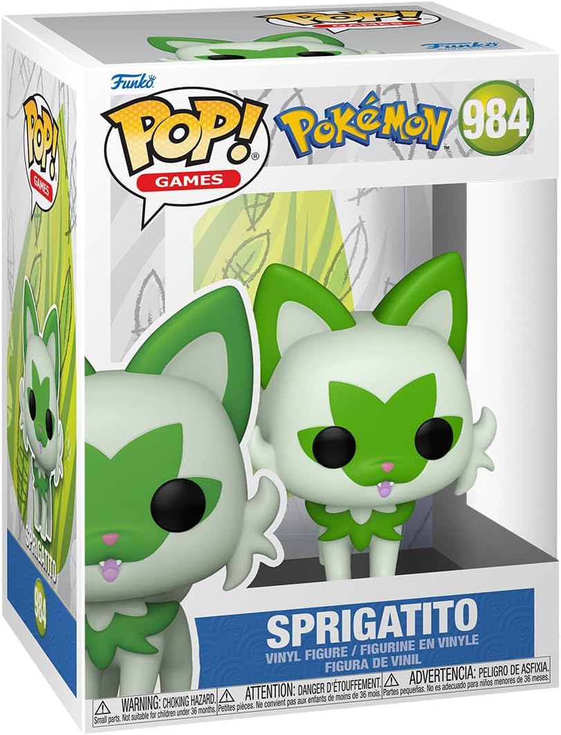 Funko Pop! Games: Pokémon - Sprigatito Vinyl Figure (75191)