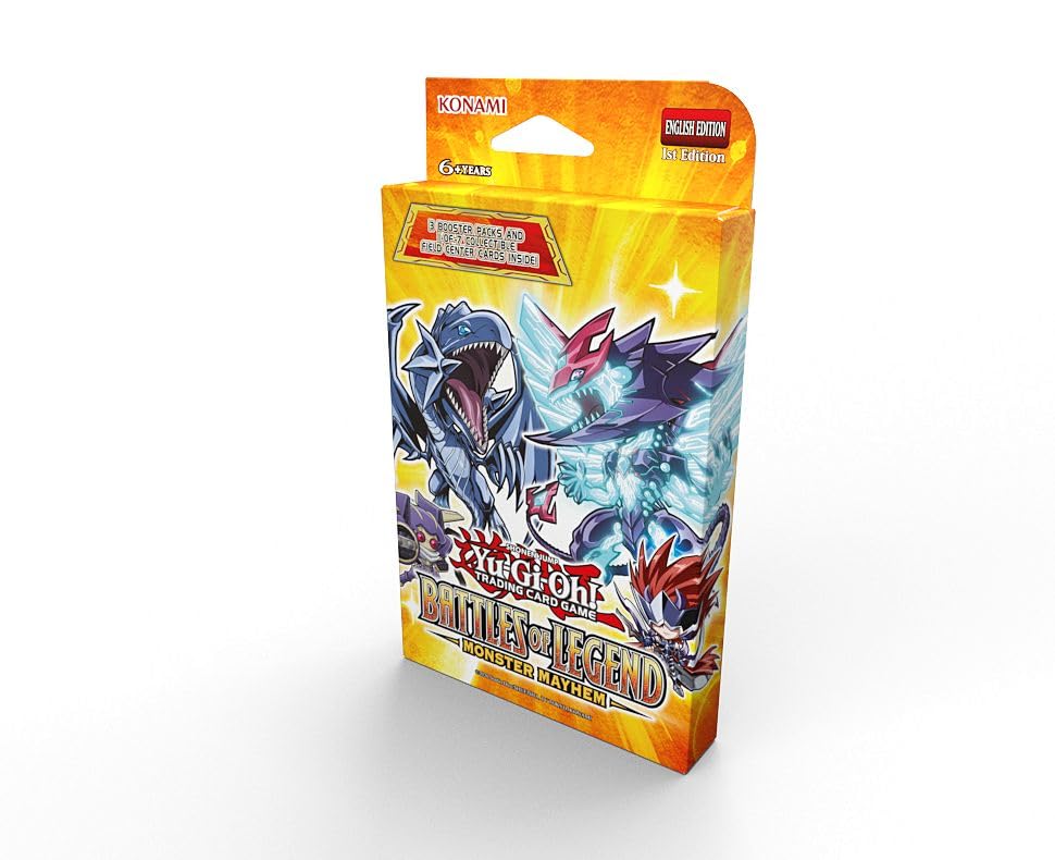 Yu-Gi-Oh! Battles of Legend Monster Mayhem Booster Packs (3-Pack) | 177 Card Set | 2025 Release 2