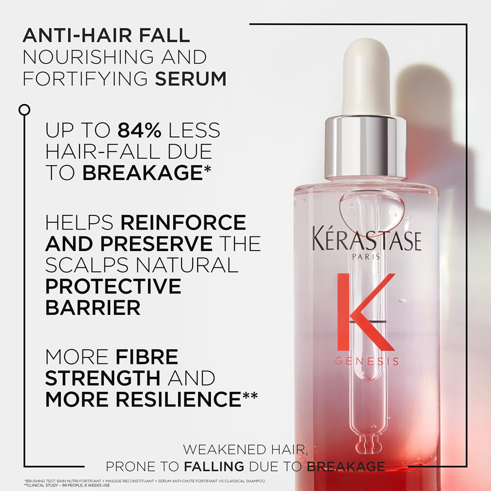 Kérastase Genesis Hair Serum - Nourishing & Fortifying Leave-In Conditioner (30g) 7