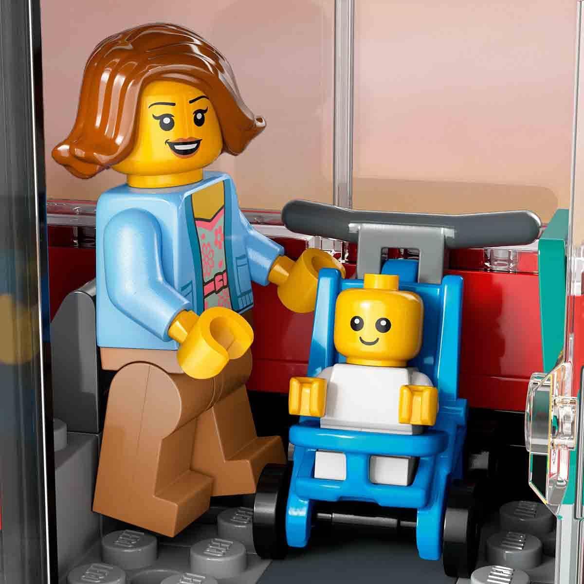LEGO City Red Double-Decker Sightseeing Bus 60407 Building Set for Ages 7+