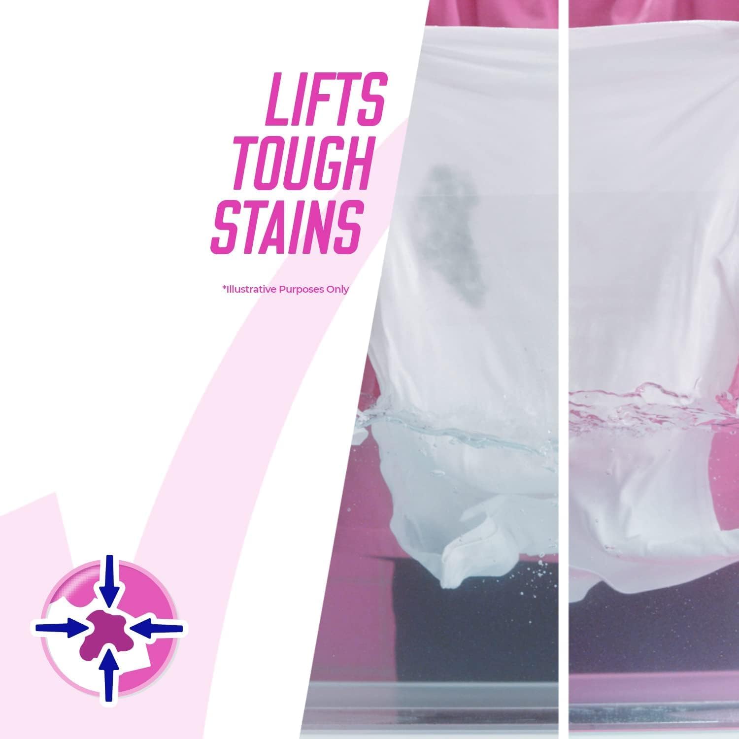 Vanish - Gold Oxi Action Laundry Booster & Stain Remover Powder for Whites 1.5kg 7