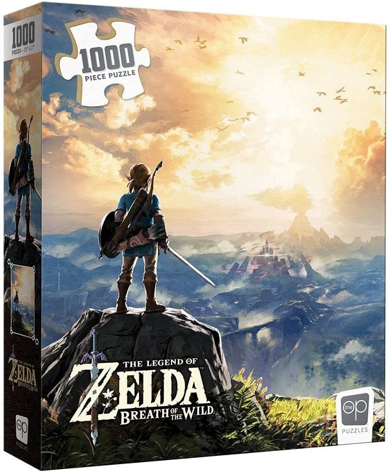 ZELDA PZ005-689 Breath of the Wild 1000-Piece Jigsaw Puzzle