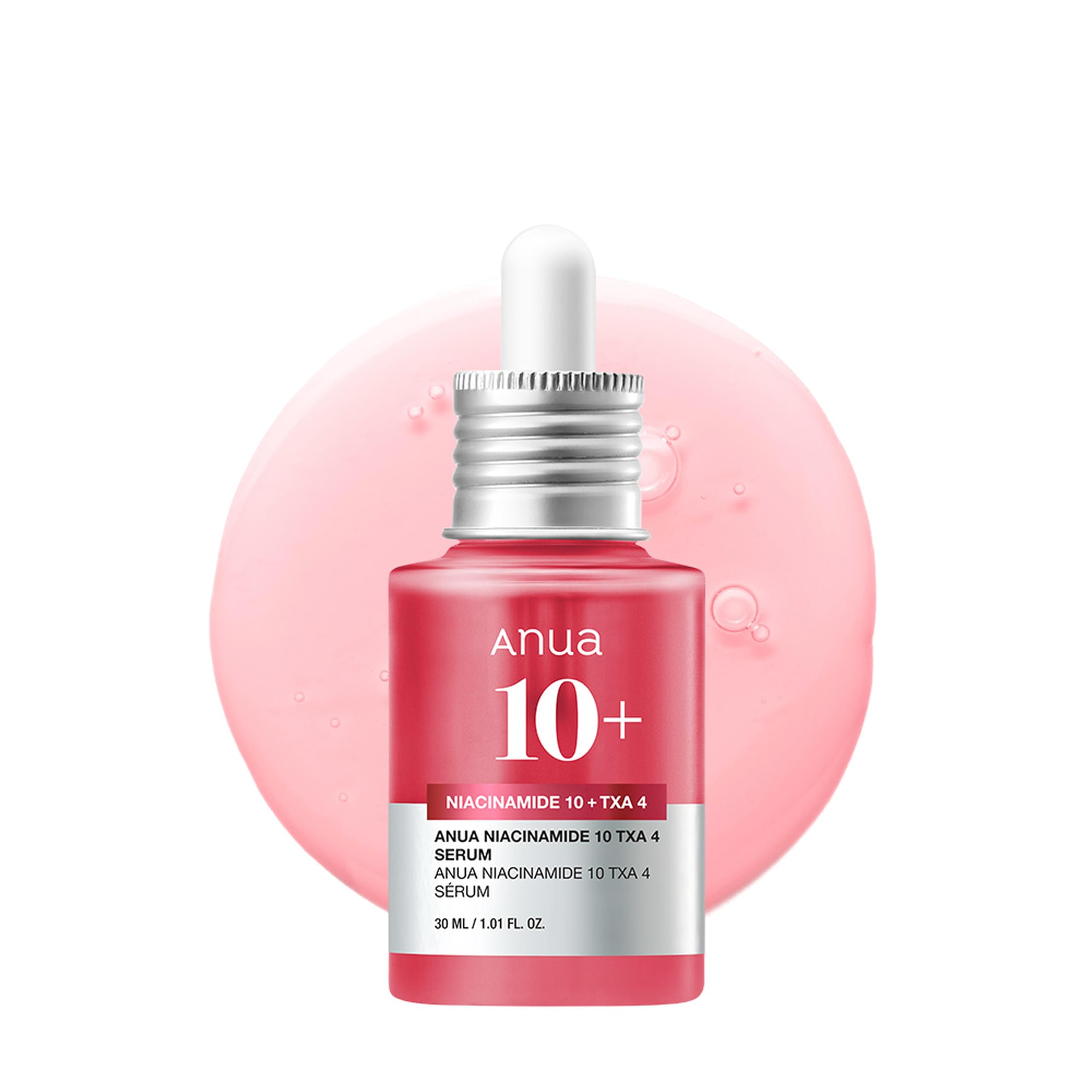 ANUA 10% Niacinamide + 4% Tranexamic Acid Serum with Ceramides & Hyaluronic Acid (30g)