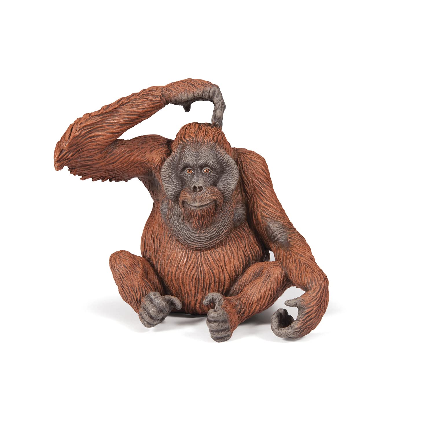 Papo 50120 Orangutan Wild Animal Figure | Hand Painted | Ages 3+ | 9 x 6.4 x 8 cm