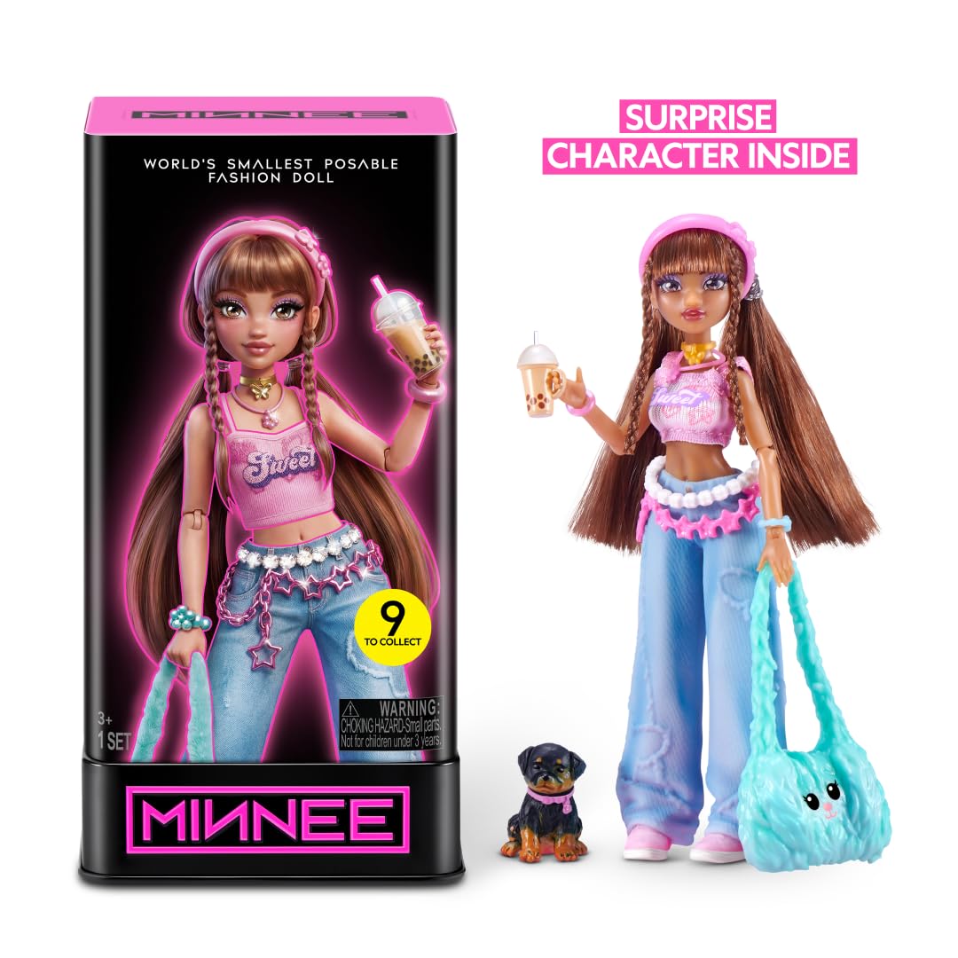 MINNEE Fashion Doll Blind Box Surprise Collectible Doll | 4 Inch Size | 16 Articulation Points 2