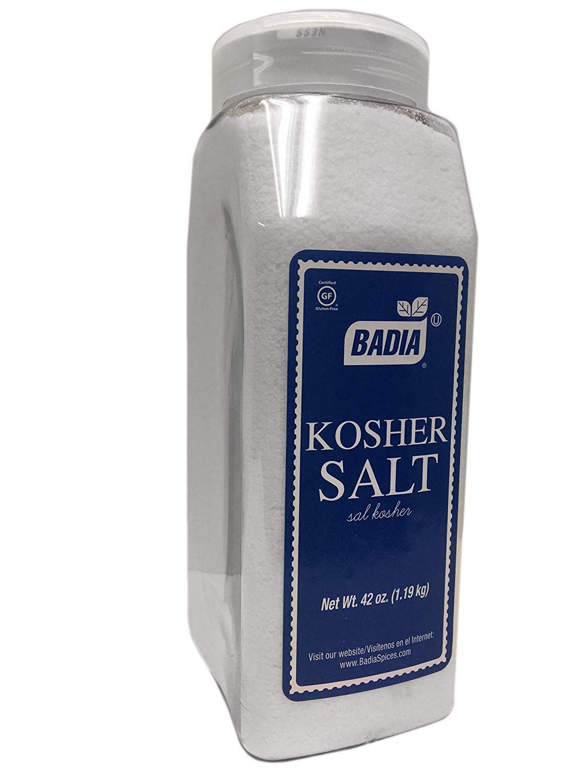 Badia Kosher Salt - 1.19kg (42 oz) US Imported Coarse Edible Salt