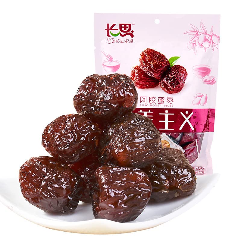 Choillse é·æ€ Candied Jujube (Ziziphus Jujube) Sweet Red Dates - Whole Form | 235g