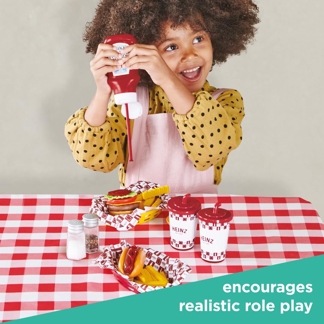 Casdon Heinz American Diner Set - Pretend Play Kitchen Toy for Ages 2+ 6