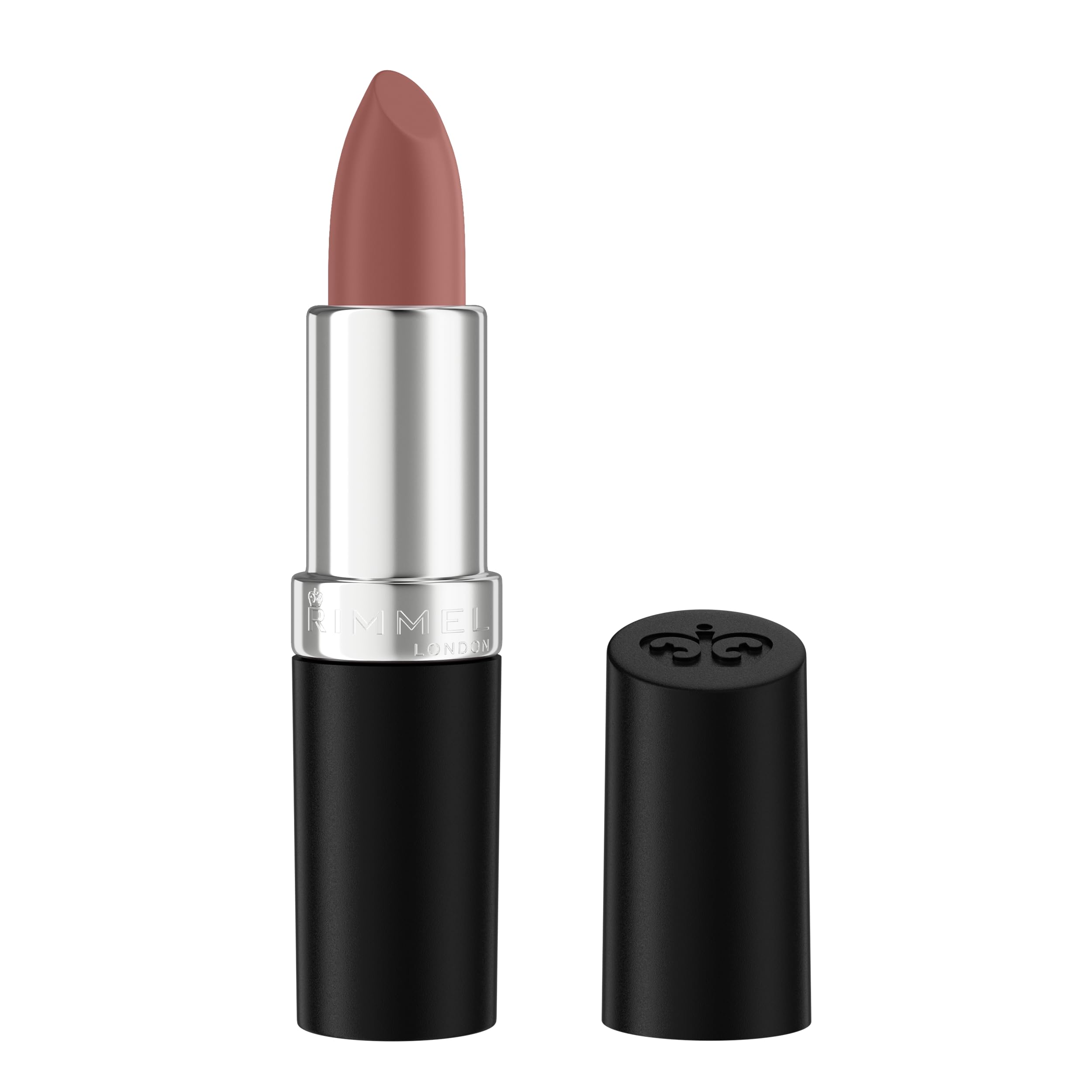 Rimmel Lasting Finish Lipstick 320 Silky Beige - Creamy Satin Finish Long-Lasting Formula