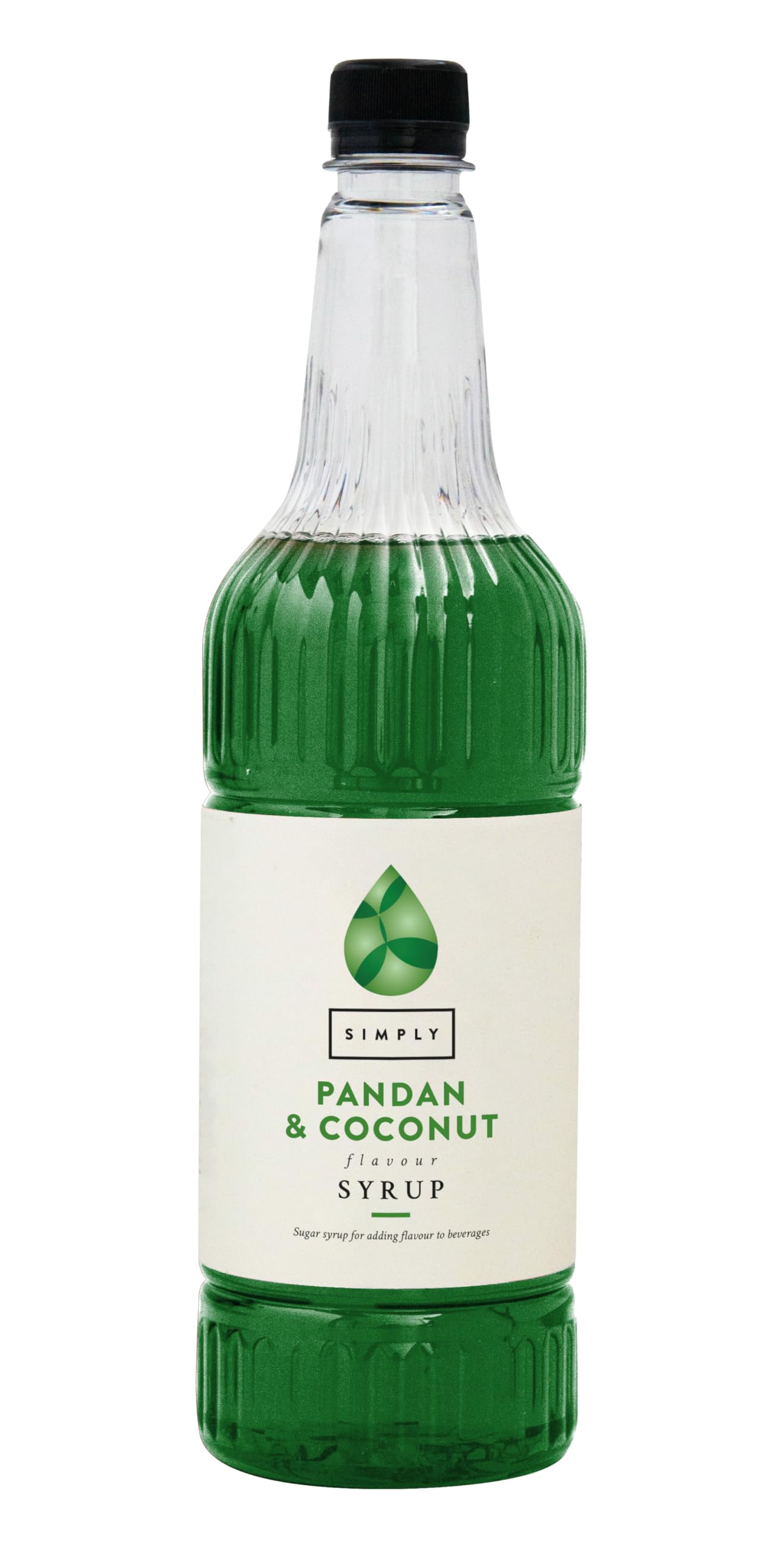 Simply Pandan & Coconut Syrup - Tropical Flavour for Coffee & Cocktails | 1L Liquid 1