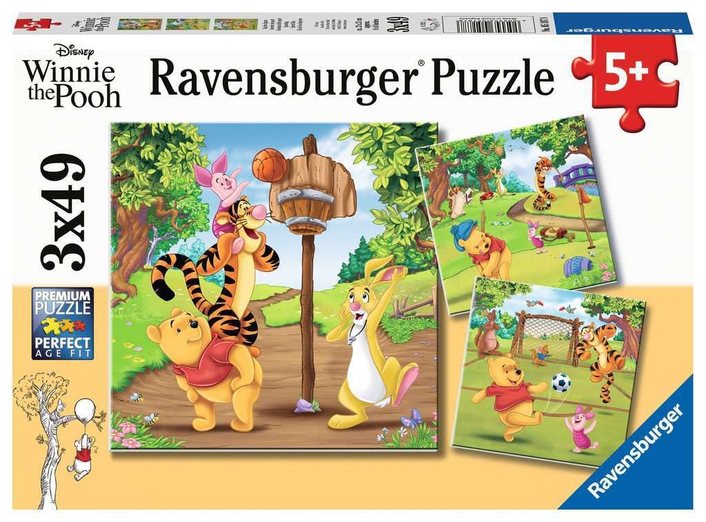 Ravensburger Winnie the Pooh 3 x 49-Piece Jigsaw Puzzles - Ages 5 and Up 13