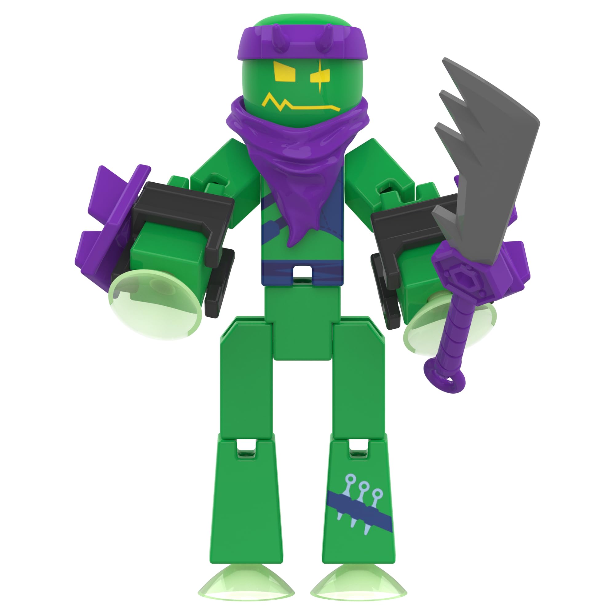 Zing StikBot Legendz 2pk Dominus & Raze Oni - Augmented Reality Action Figures for Kids 4+