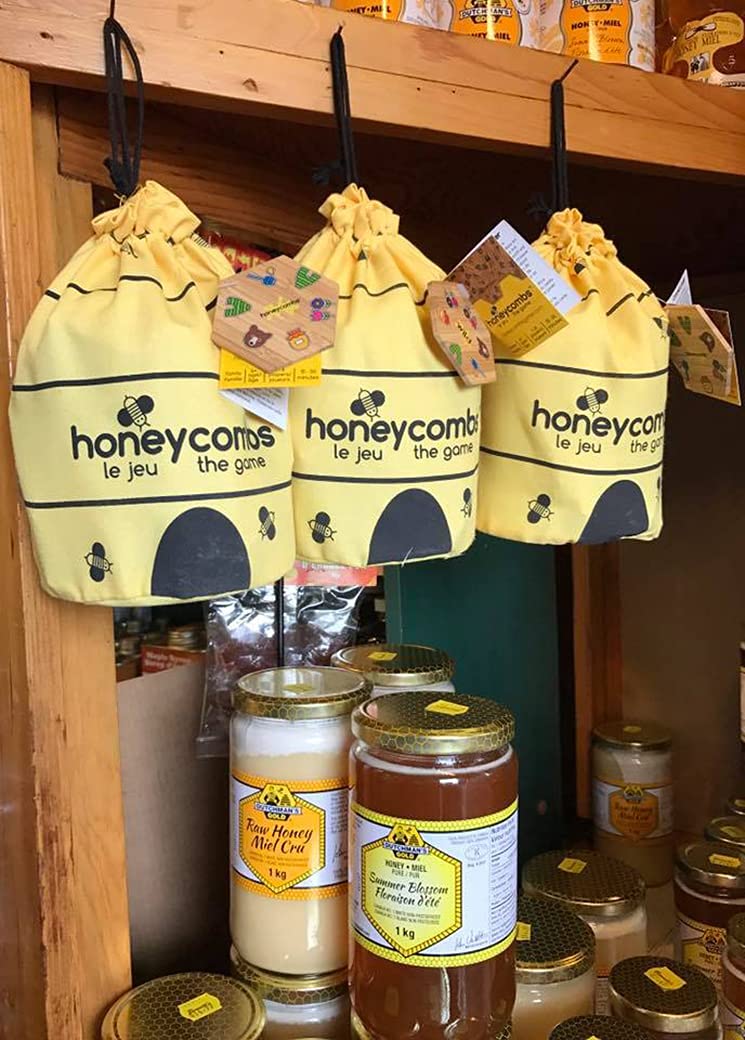 Gibsons Honeycombs Tile Matching Family Board Game 8