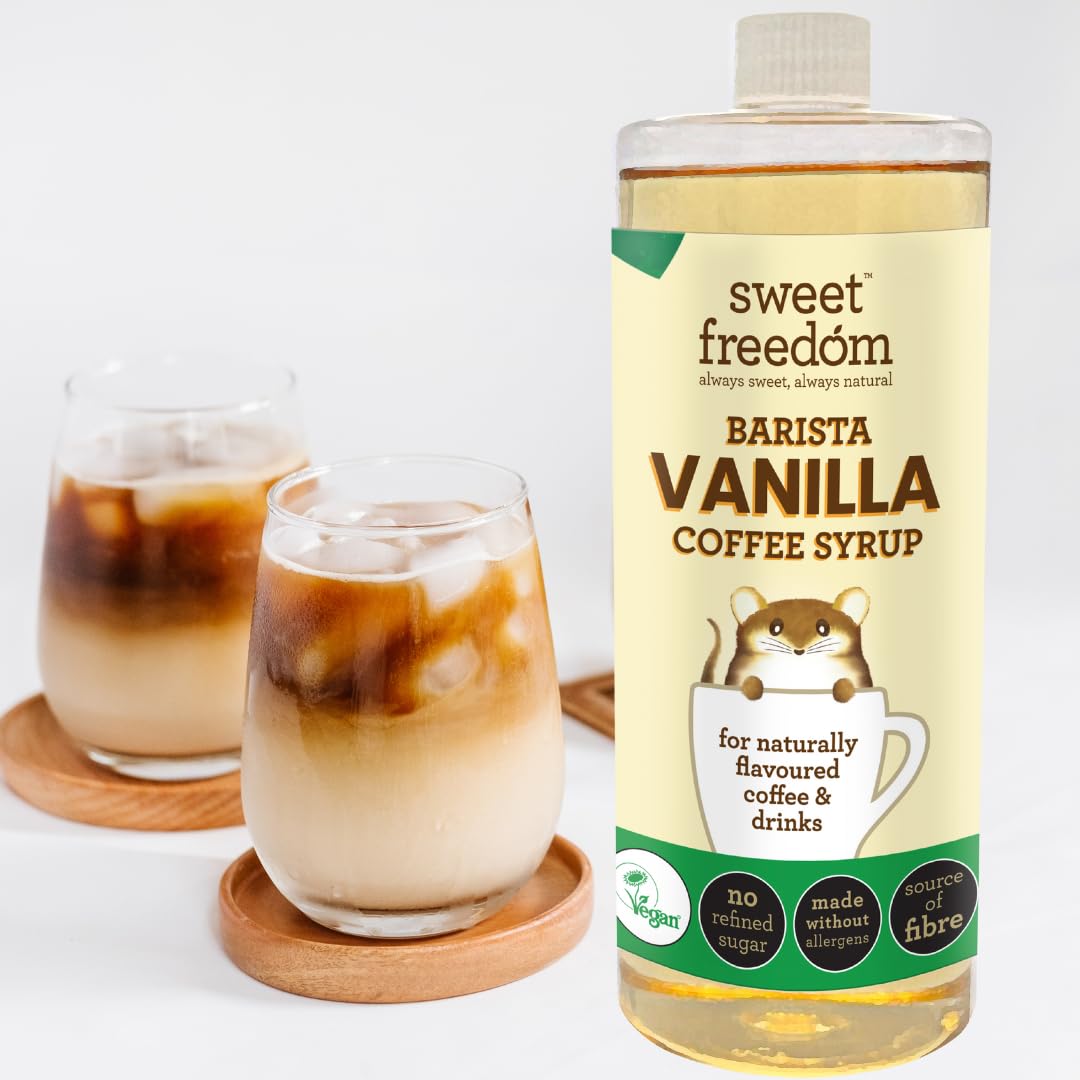 Sweet Freedom - Vanilla Coffee Syrup 1 Litre 6