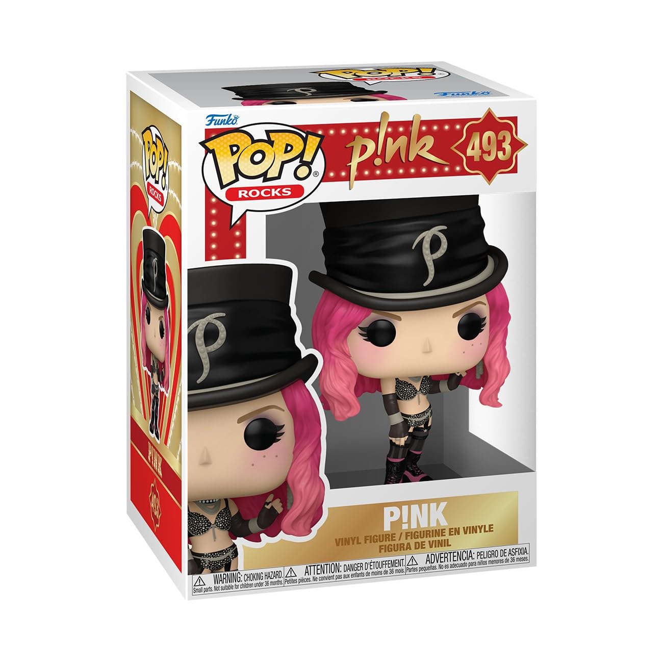 Funko POP! Rocks: P!NK - Lady Marmalade Stylized Vinyl Figure | Approx 3.75 Inches Tall
