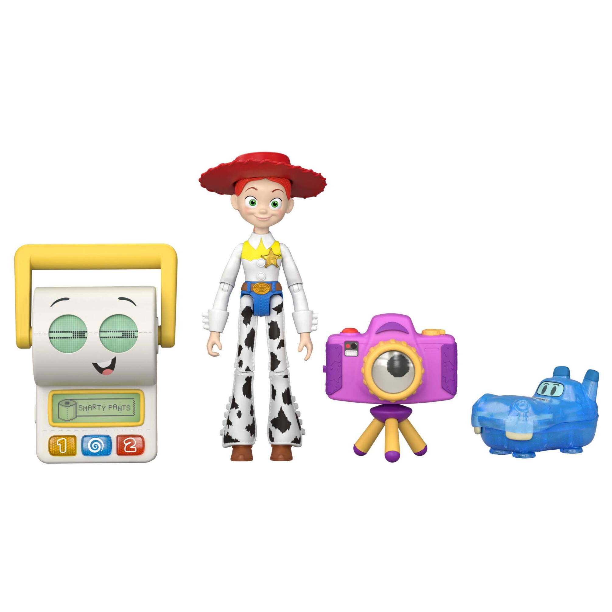 Mattel Disney and Pixar Toy Story 5 Action Figures Multipack with Jessie, Smarty Pants, Atlas & Snappy