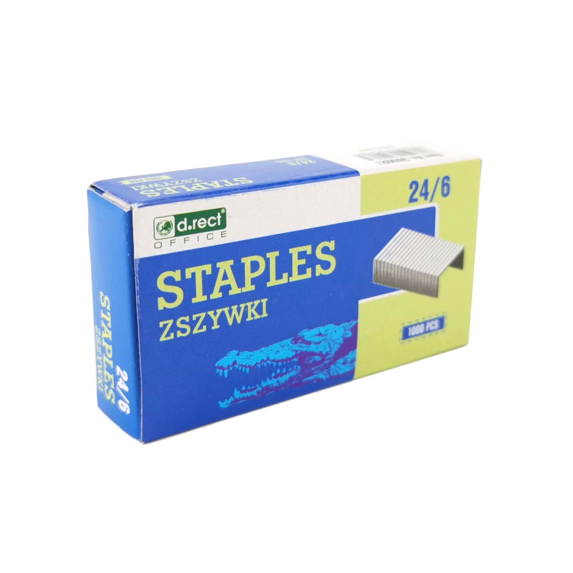 D.RECT 315A Metal Desktop Stapler - 30 Sheet Capacity | 50mm Depth | Blue 5