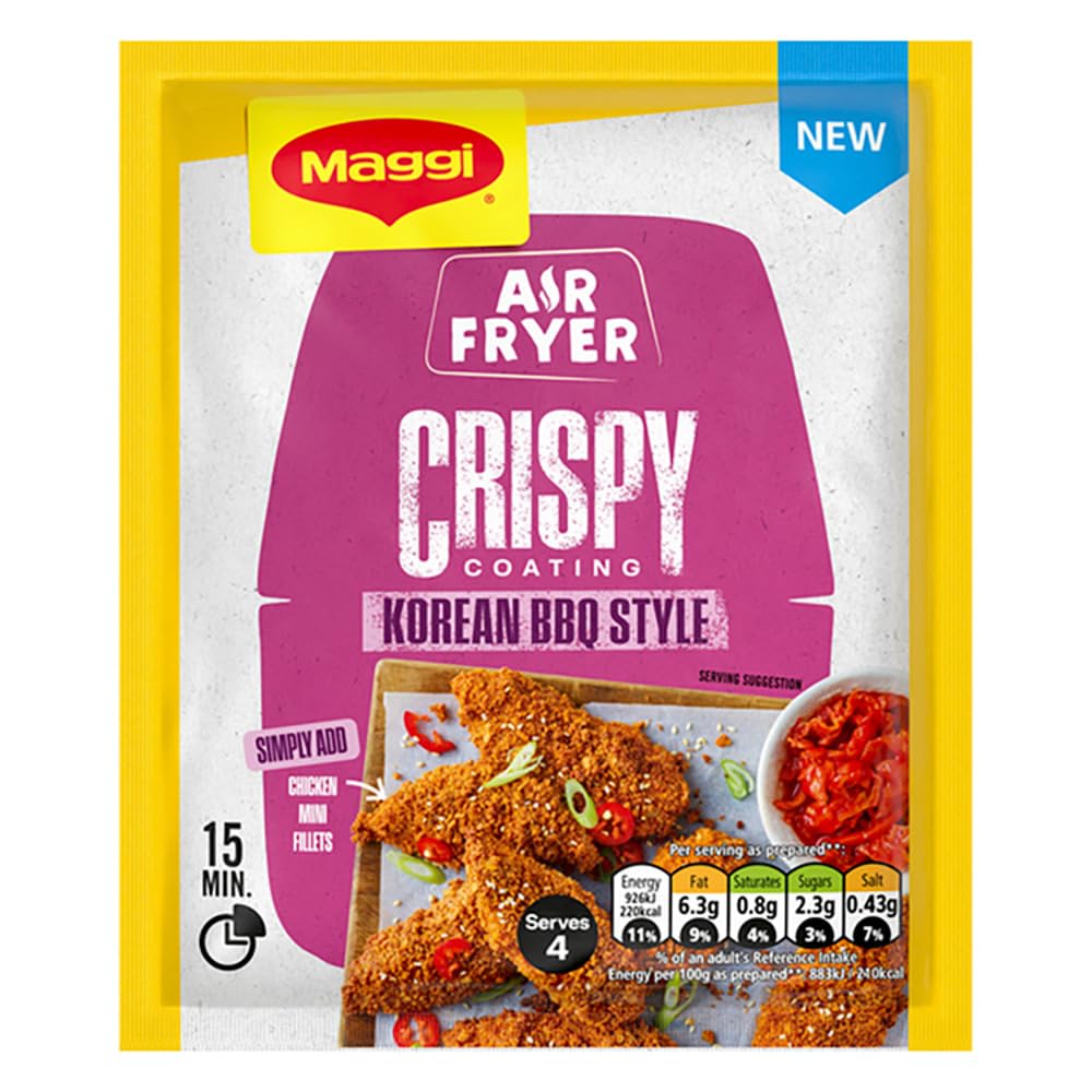 MAGGI Air Fryer Crispy Korean BBQ Style Recipe Mix 70g
