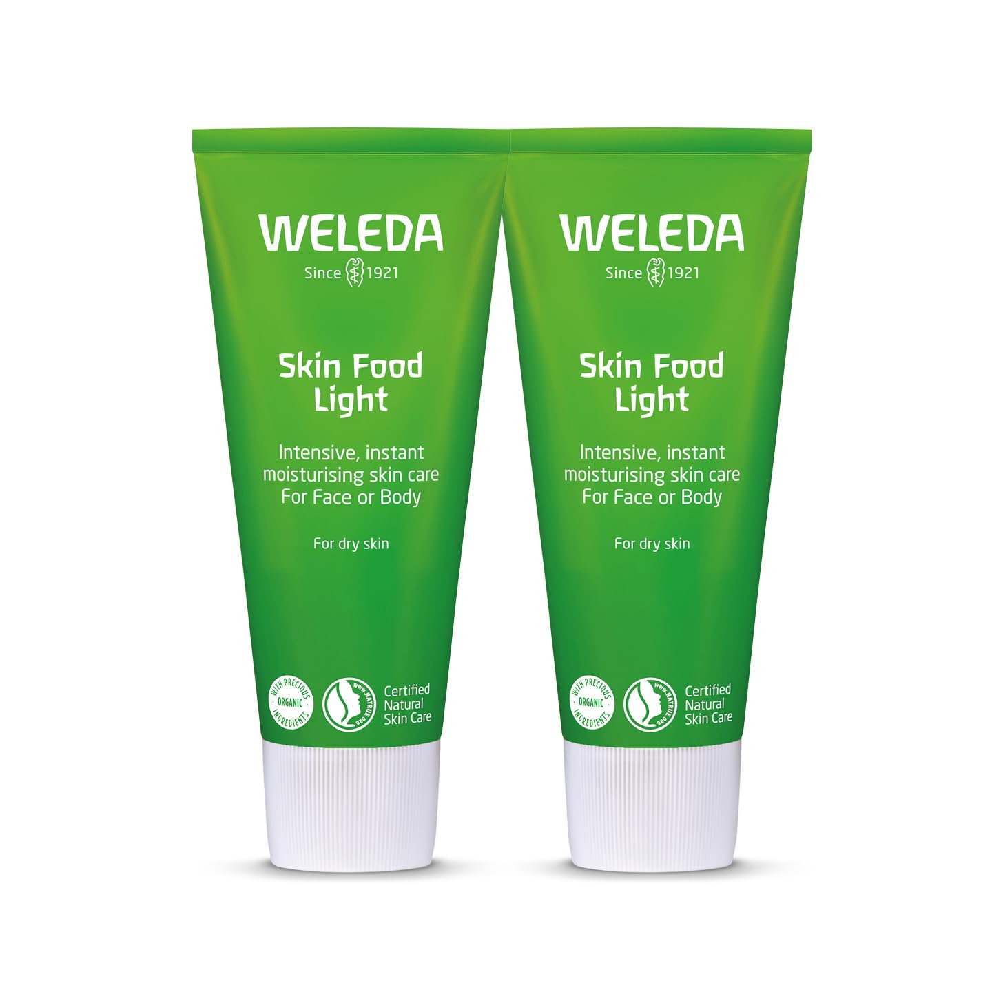 Weleda Skin Food Light Moisturising Cream Twin Pack (2 x 75ml)