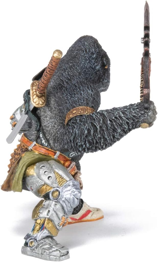 Papo Mutant Gorilla Fantasy Action Figure - Hand-Painted Medieval Creature for Imaginative Play, Age 3+ 5