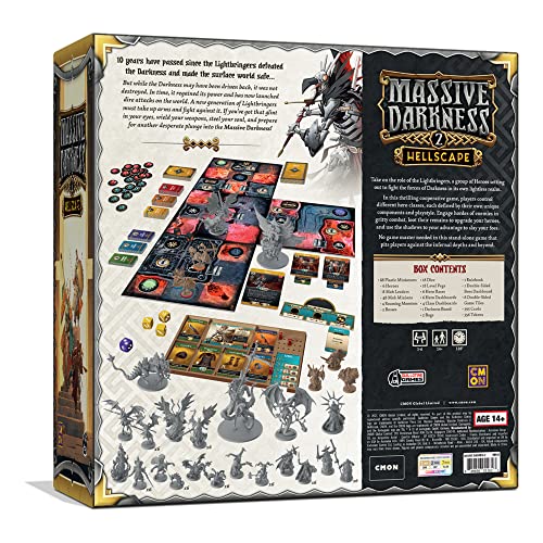 CMON Massive Darkness 2: Hellscape Board Game 8