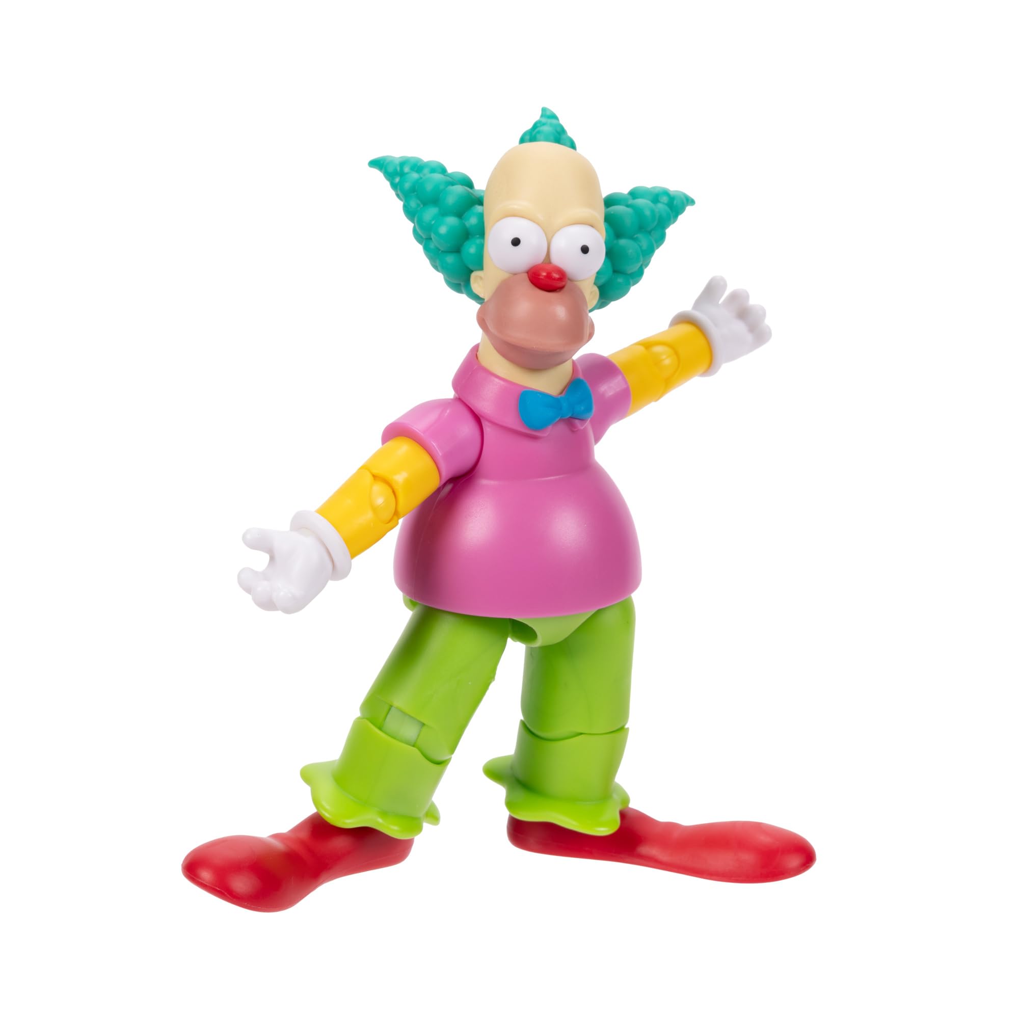 JAKKS Pacific The Simpsons - Krusty the Clown 12.7 cm Figurine 12