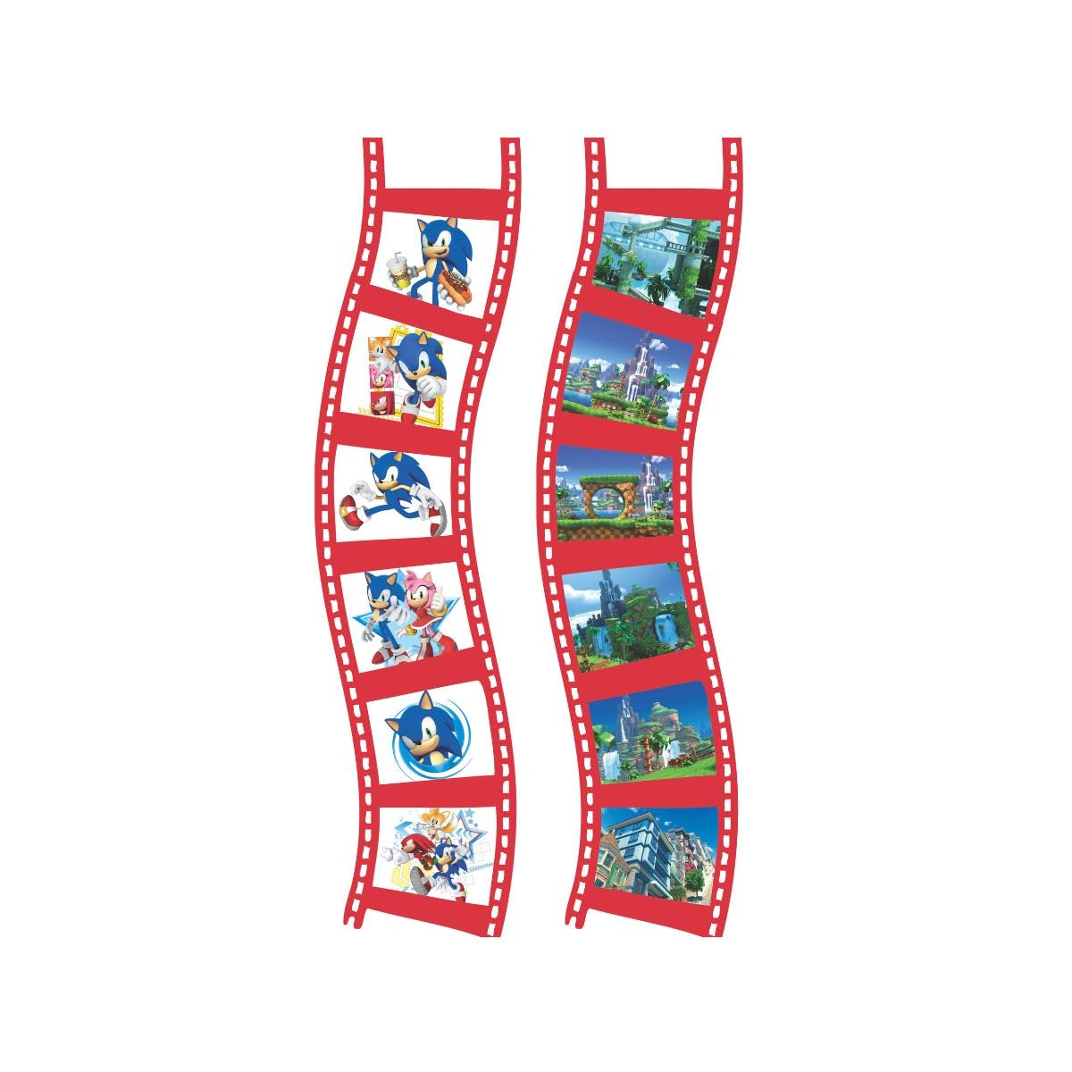 Lexibook SEGA Sonic The Hedgehog Story Projector & Torch Light - 24 Images, 3 Discs, Ages 3+ 3