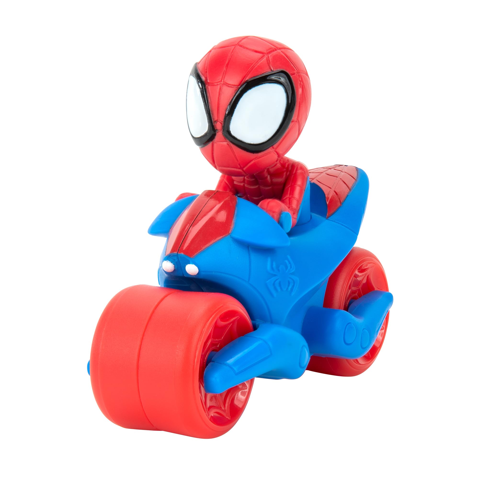 Spidey and Friends Web Strike 2-in-1 Vehicle - Launchable Web Cycle for Kids 3+ 6