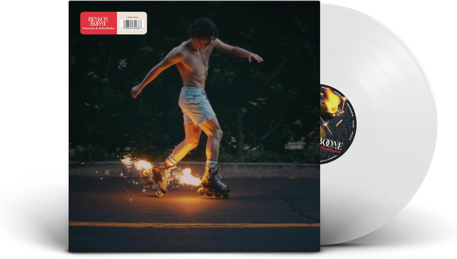 Benson Boone - Fireworks & Rollerblades (Clear Vinyl)