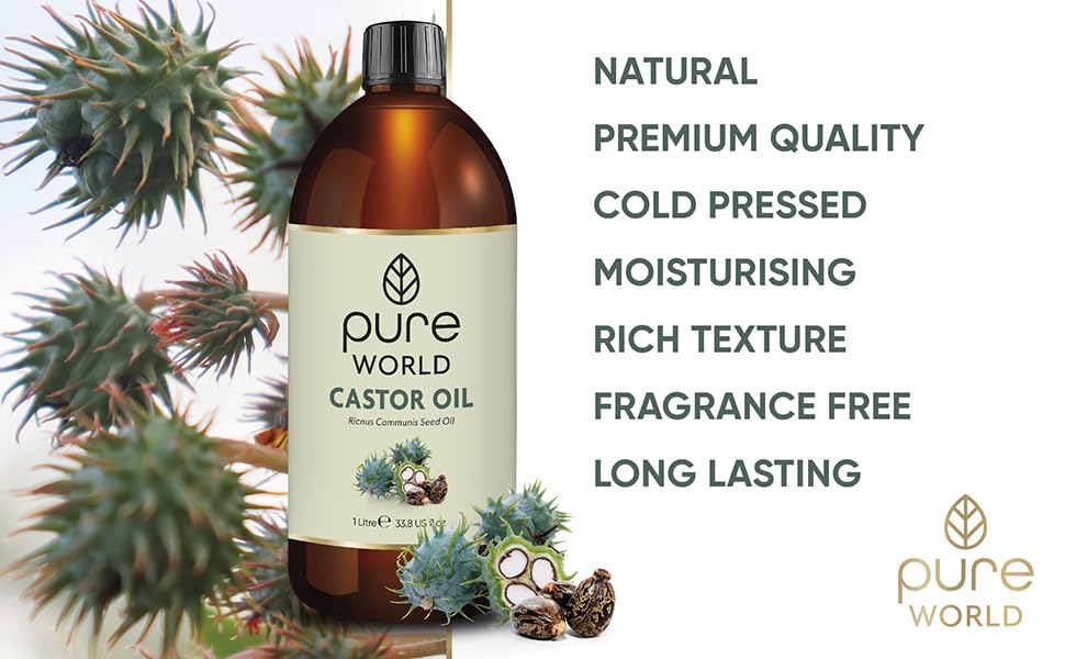 Pure World - Natural Castor Oil (1000ml)