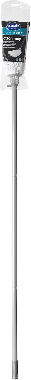 Addis - Cotton Mop with 3-Piece Handle for Home & Commercial Use 3