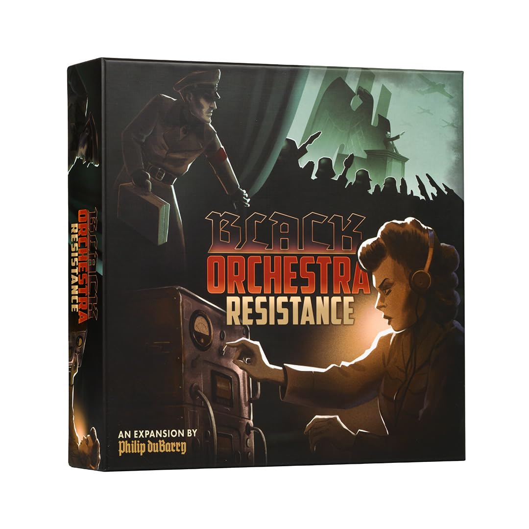 Victory Point Games Black Orchestra Resistance Expansion | 6 New Conspirators | 3 Modules