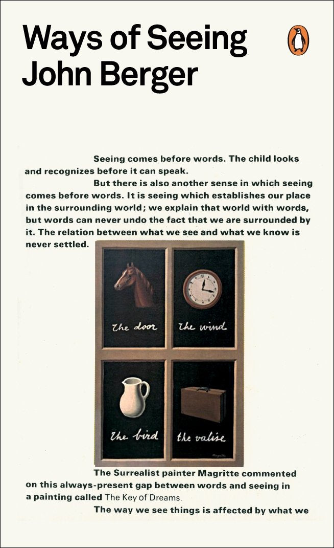Penguin Ways of Seeing: John Berger Criticism & Essays Paperback (Penguin Modern Classics)