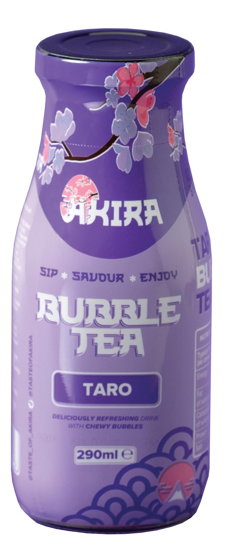 Akira - Taro Bubble Tea Ready-to-Drink Can, 290ml