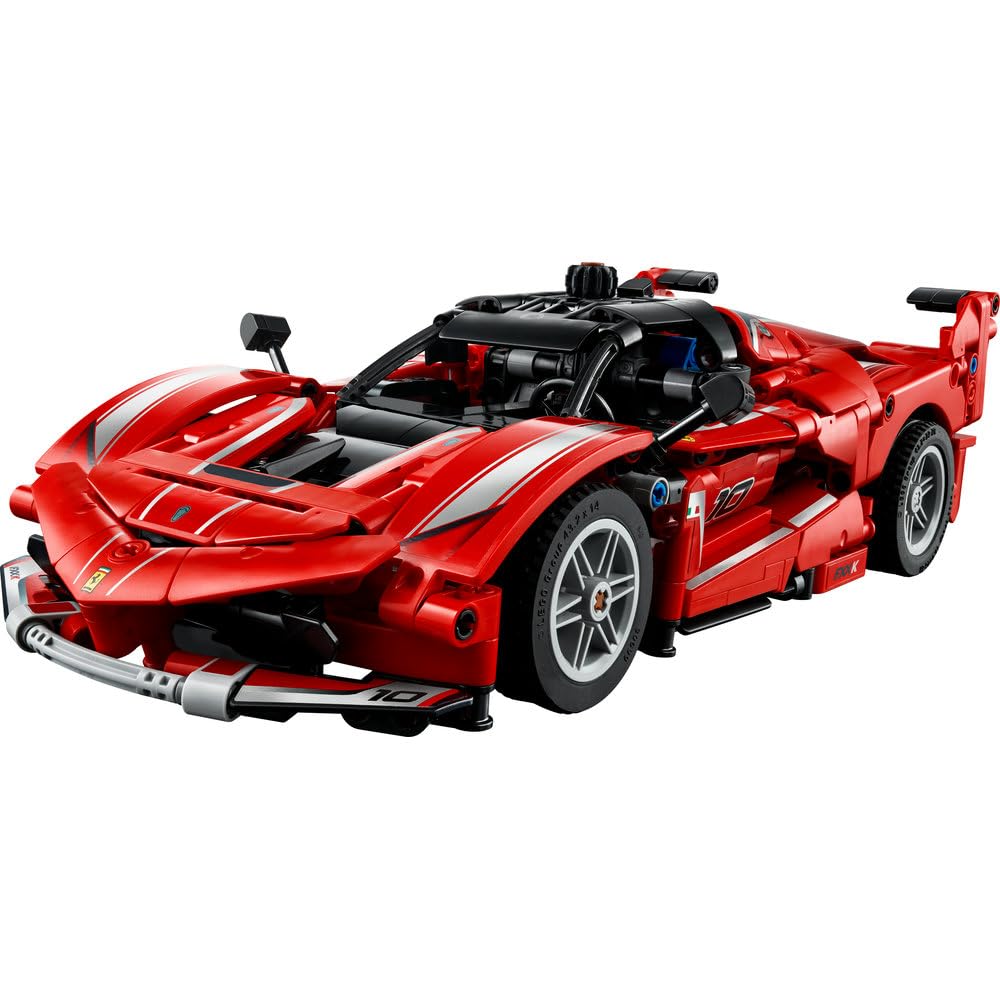 LEGO Technic Ferrari FXX K Buildable Model Car - Realistic Toy with Moving Pistons, Ages 10+
