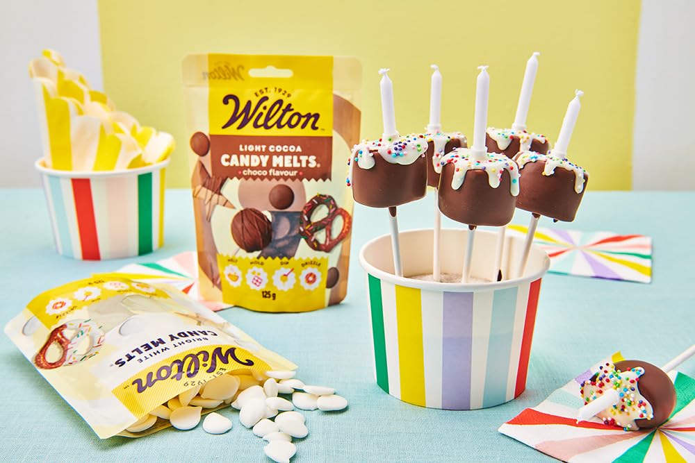Wilton Candy Melts White - Melting Candy with Sweet Creamy Flavour for Molding, Dipping & Drizzling 5