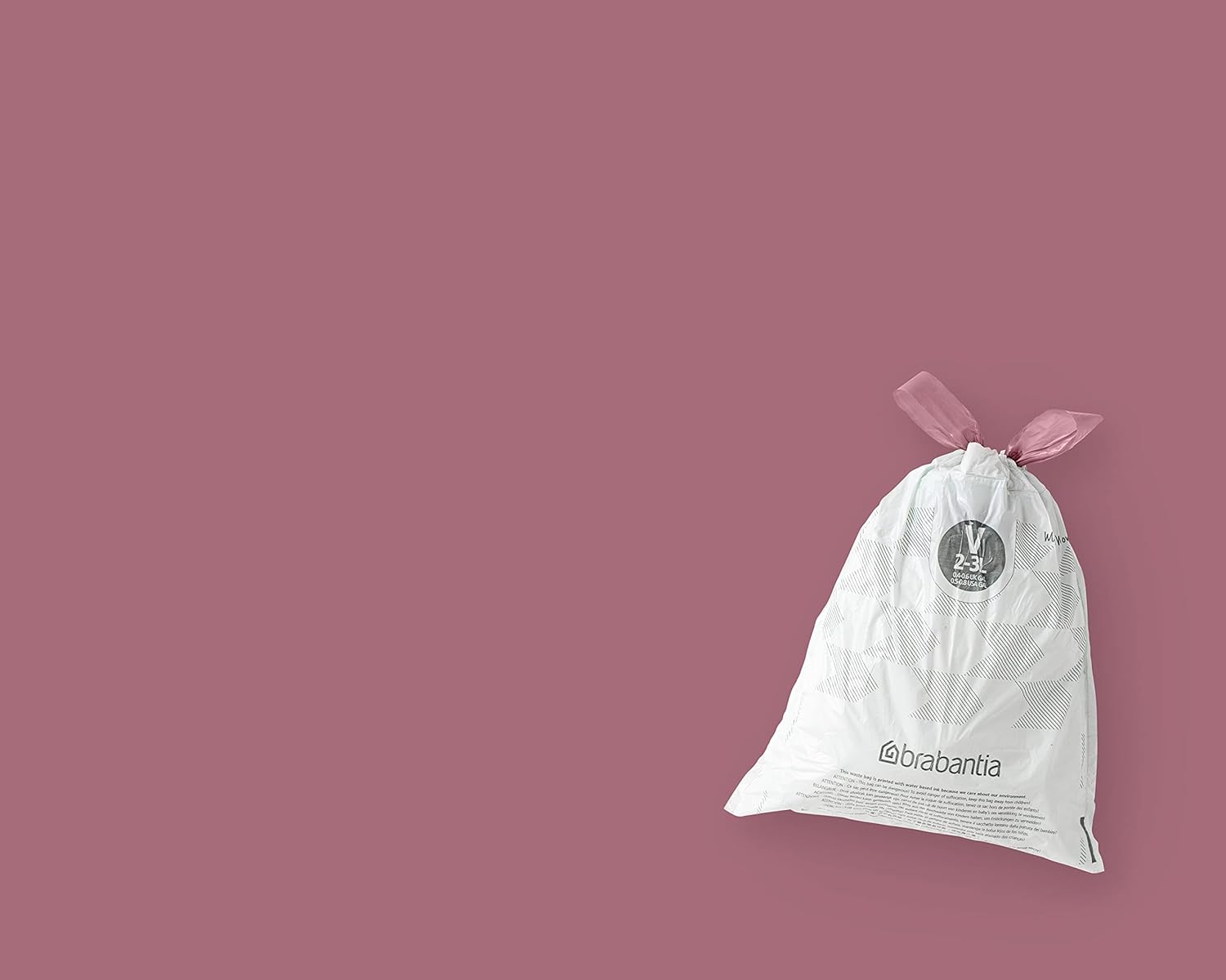 Brabantia - PerfectFit Bin Liners Multipack (Size V/2-3 Litre) Thick Plastic 6