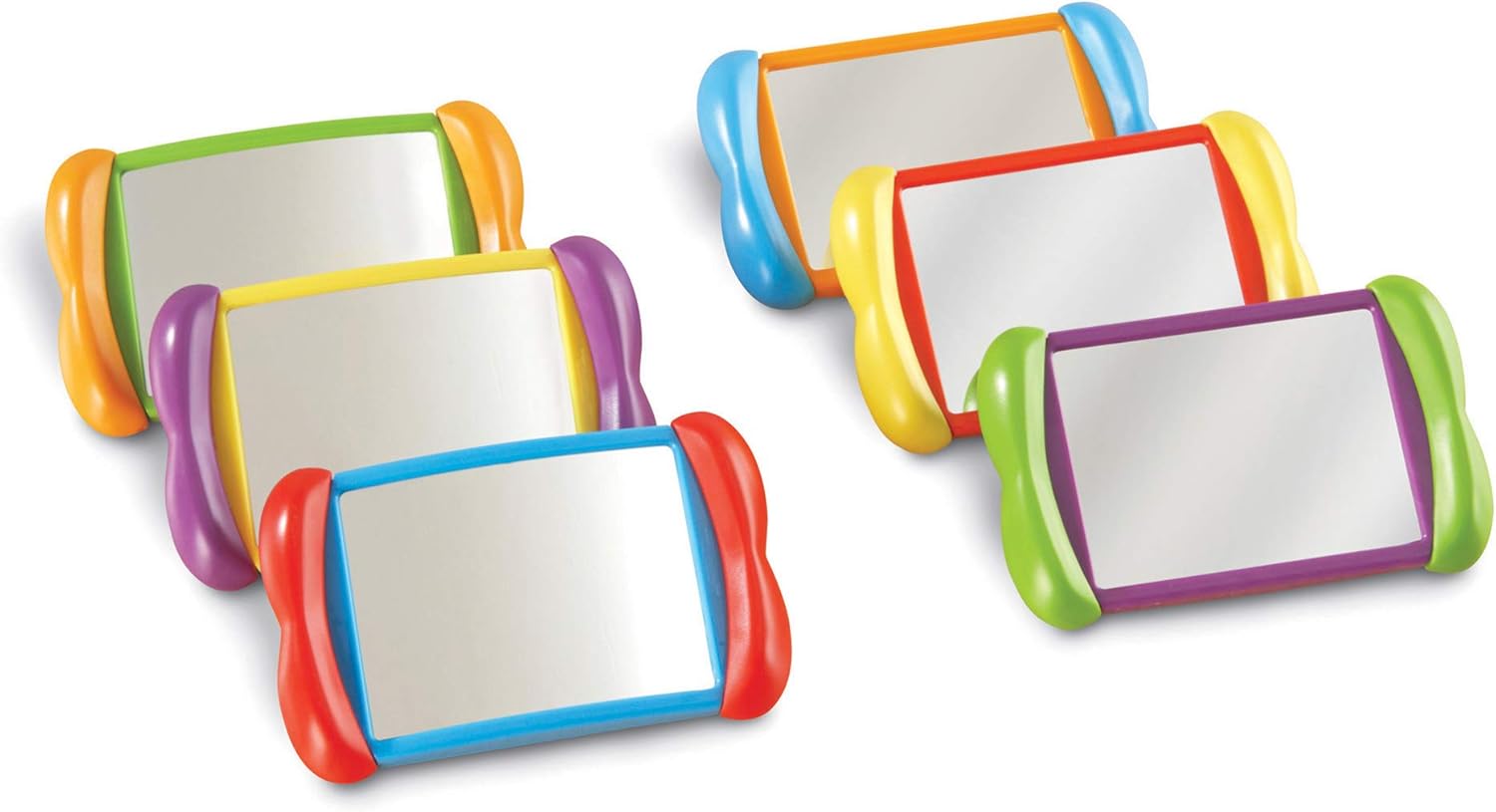Learning Resources All About Me 2-in-1 Mirrors - Double-Sided Fun for Toddlers
