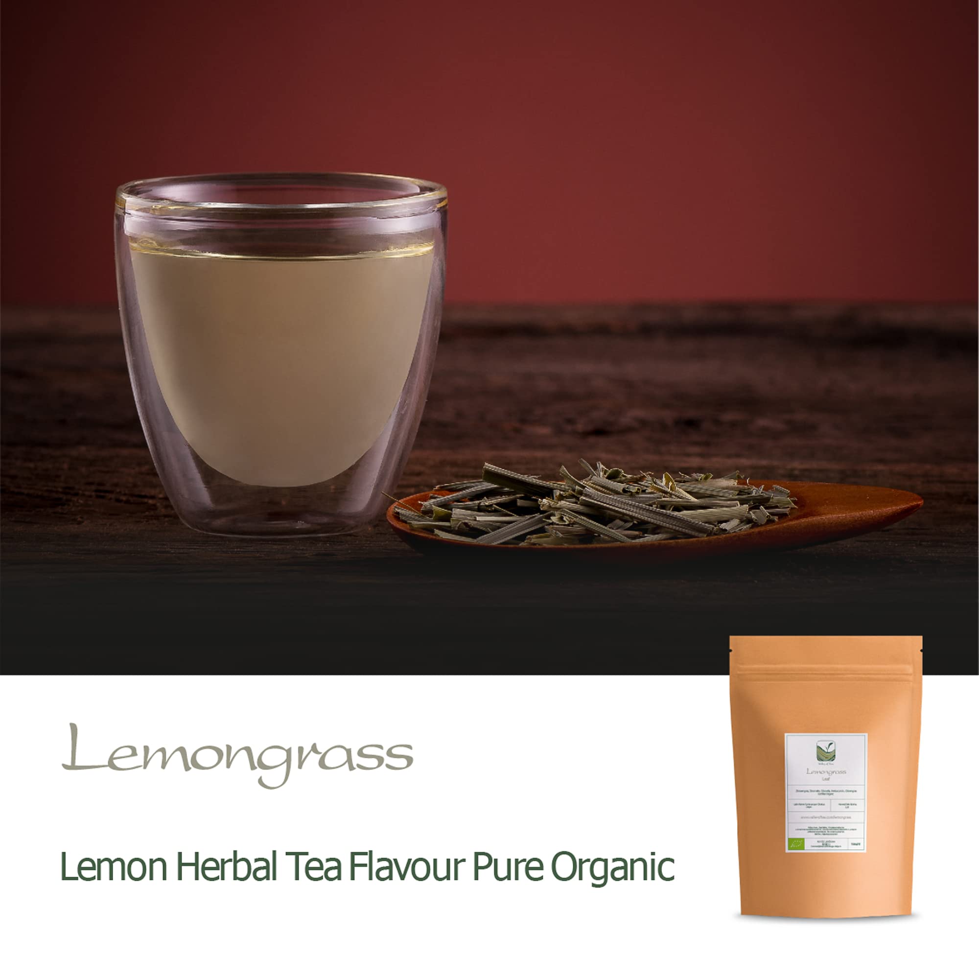 Lemon Grass Organic Herbal Tea - Lemony Sweetness - Lemongrass from Asia 5